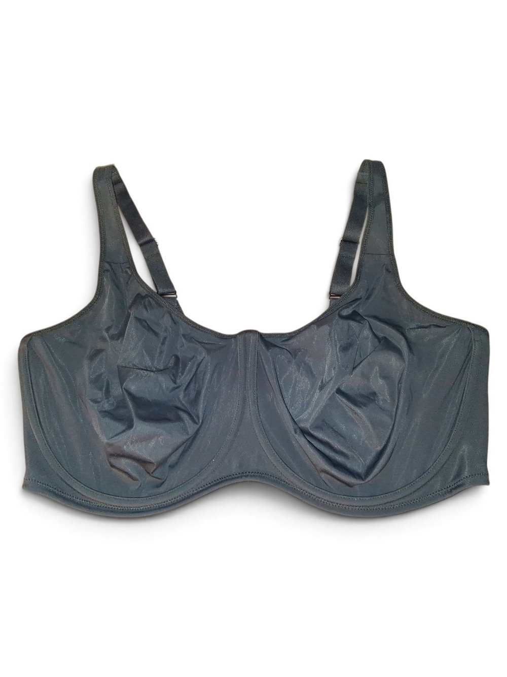 Classic Full Coverage Black Underwire Bra 44F